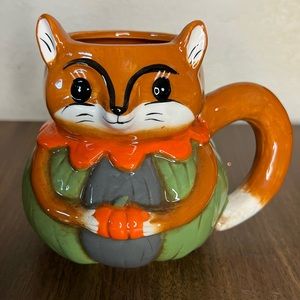 Design by Johanna Parker Ceramic Fox Mug